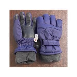 L.L. Bean Kids Small Unisex Winter Ski Gloves Thinsulate Insulated Fleece Lined